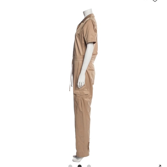 Holzweiler WOMENS medium Tan utility Jumpsuit like new - Picture 2 of 15